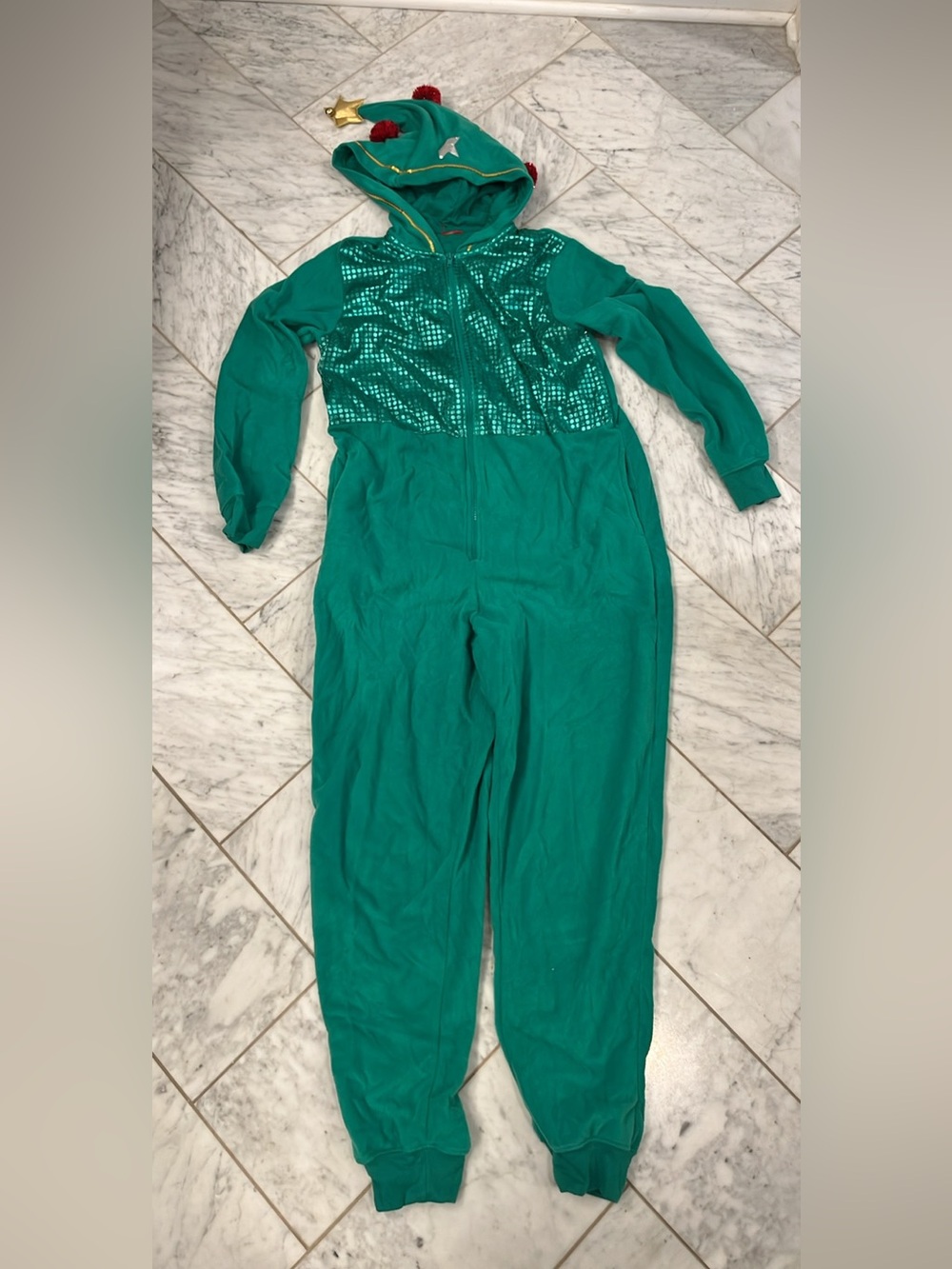 Christmas tree costume/jumpsuit